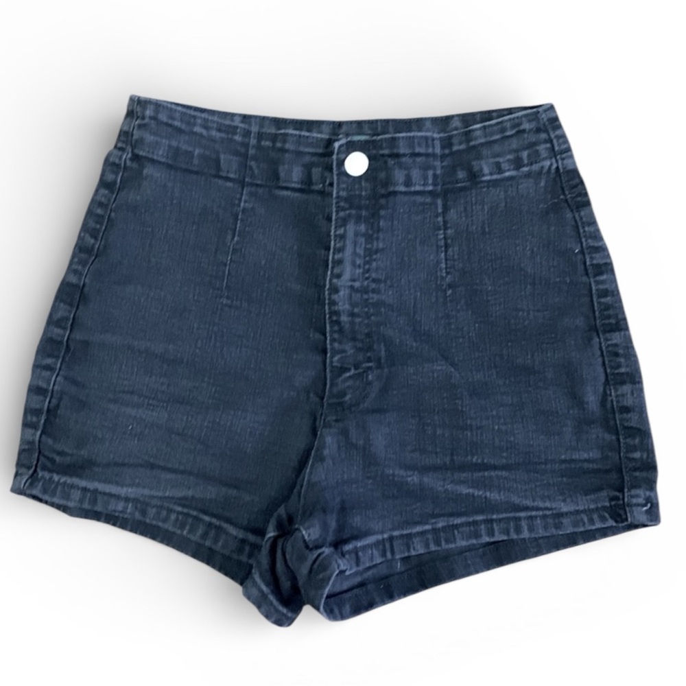 Wild Fable Black Washed High-Rise Denim Shorts – Size 10/30R